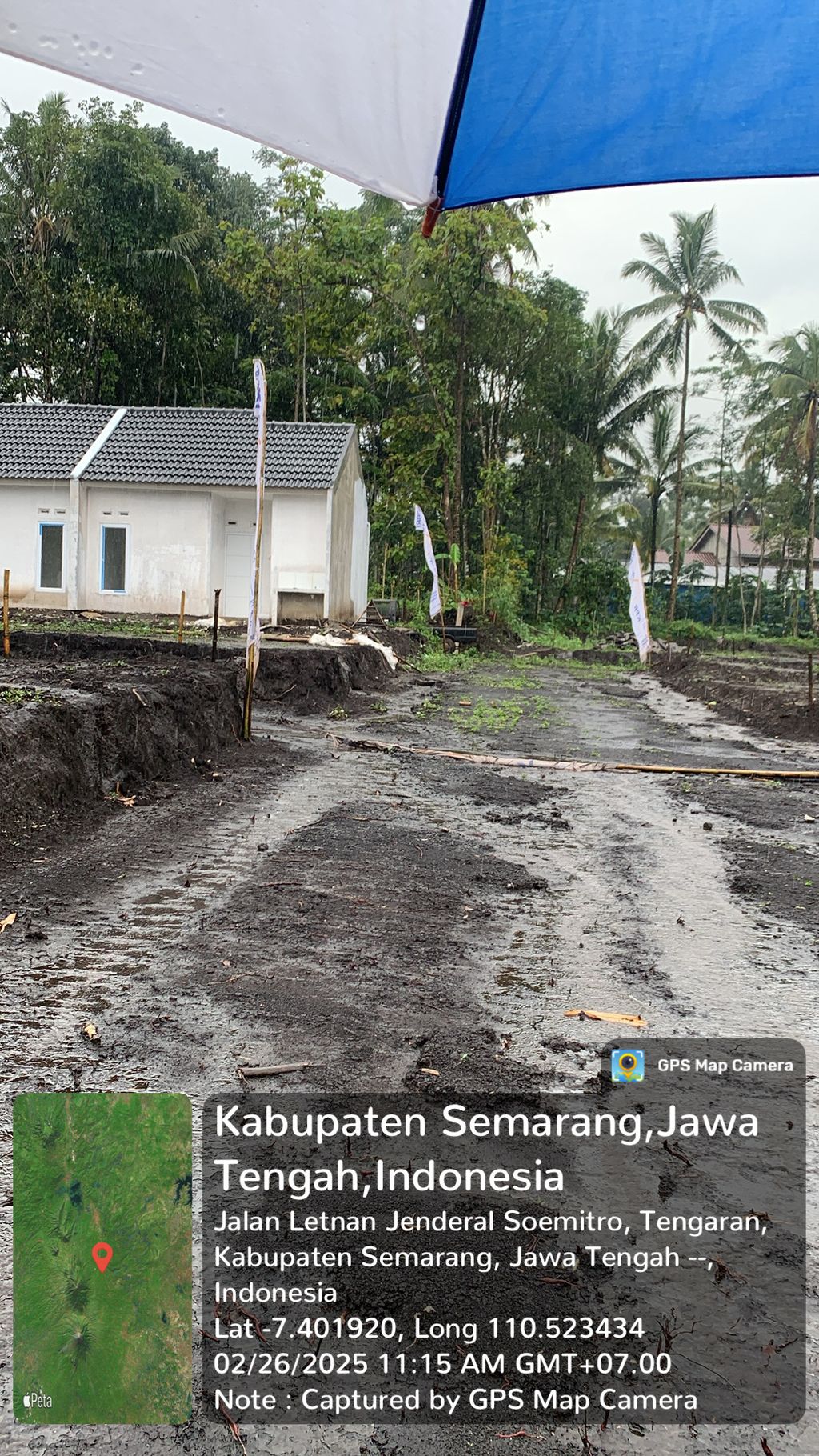 foto posisi tengah perumahan ANDARA BLOSSOM VILLE