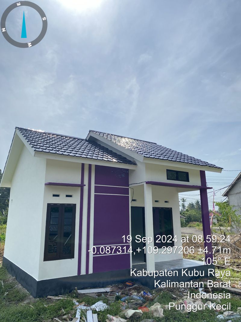 foto contoh rumah perumahan JASMINE RESIDENCE C & D