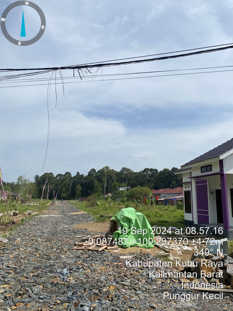foto posisi tengah perumahan JASMINE RESIDENCE C & D