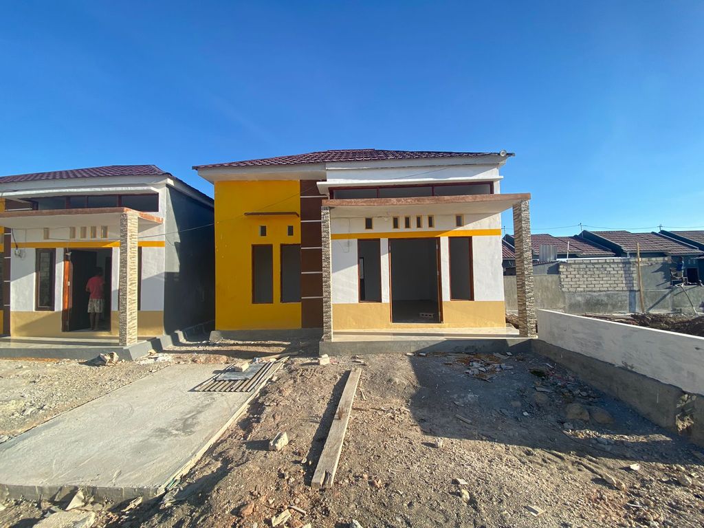 foto denah rumah tipe 45 perumahan SENTOSA REGENCY