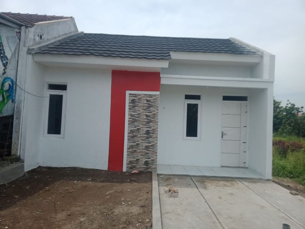 foto tampak rumah tipe Subsidi 30 perumahan Perumahan Nirwana Residence