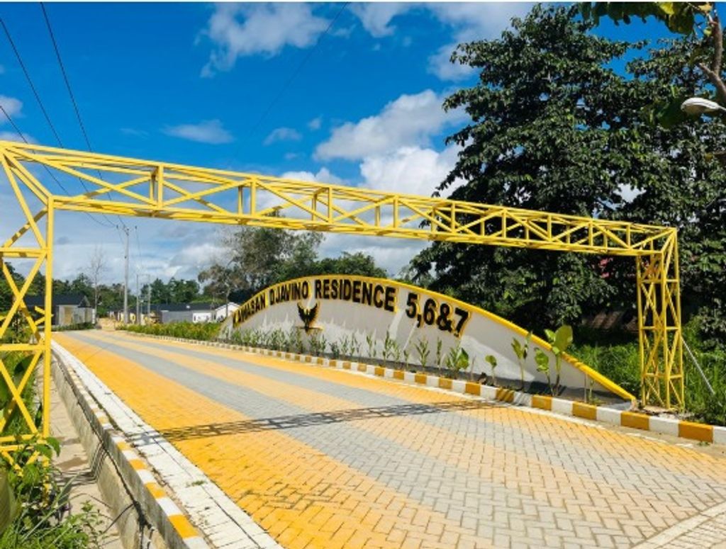 foto tampak rumah tipe 36 perumahan DJAVINO RESIDENCE VII TAHAP 2