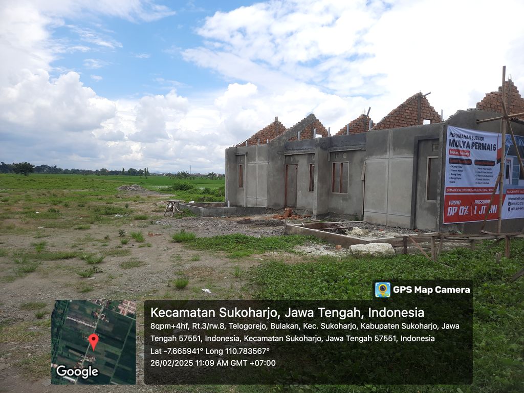 foto posisi tengah perumahan MULYA PERMAI 6