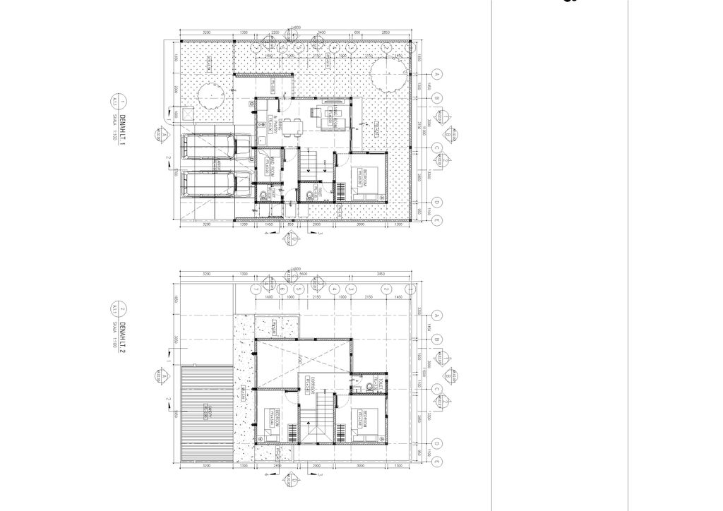 foto denah rumah tipe HAVANA BREEZE 79/154 perumahan METLAND CIBITUNG - CLUSTER LISSE