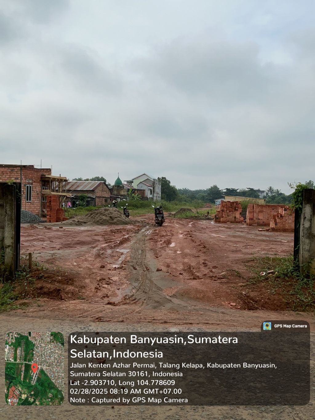 foto gerbang perumahan MELABURI INDAH LESTARI