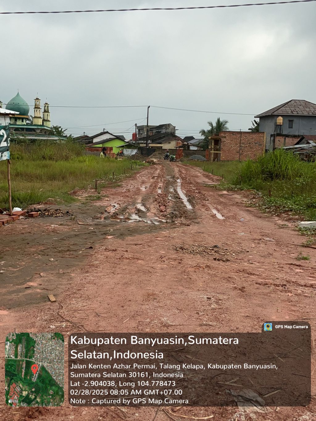 foto posisi tengah perumahan MELABURI INDAH LESTARI