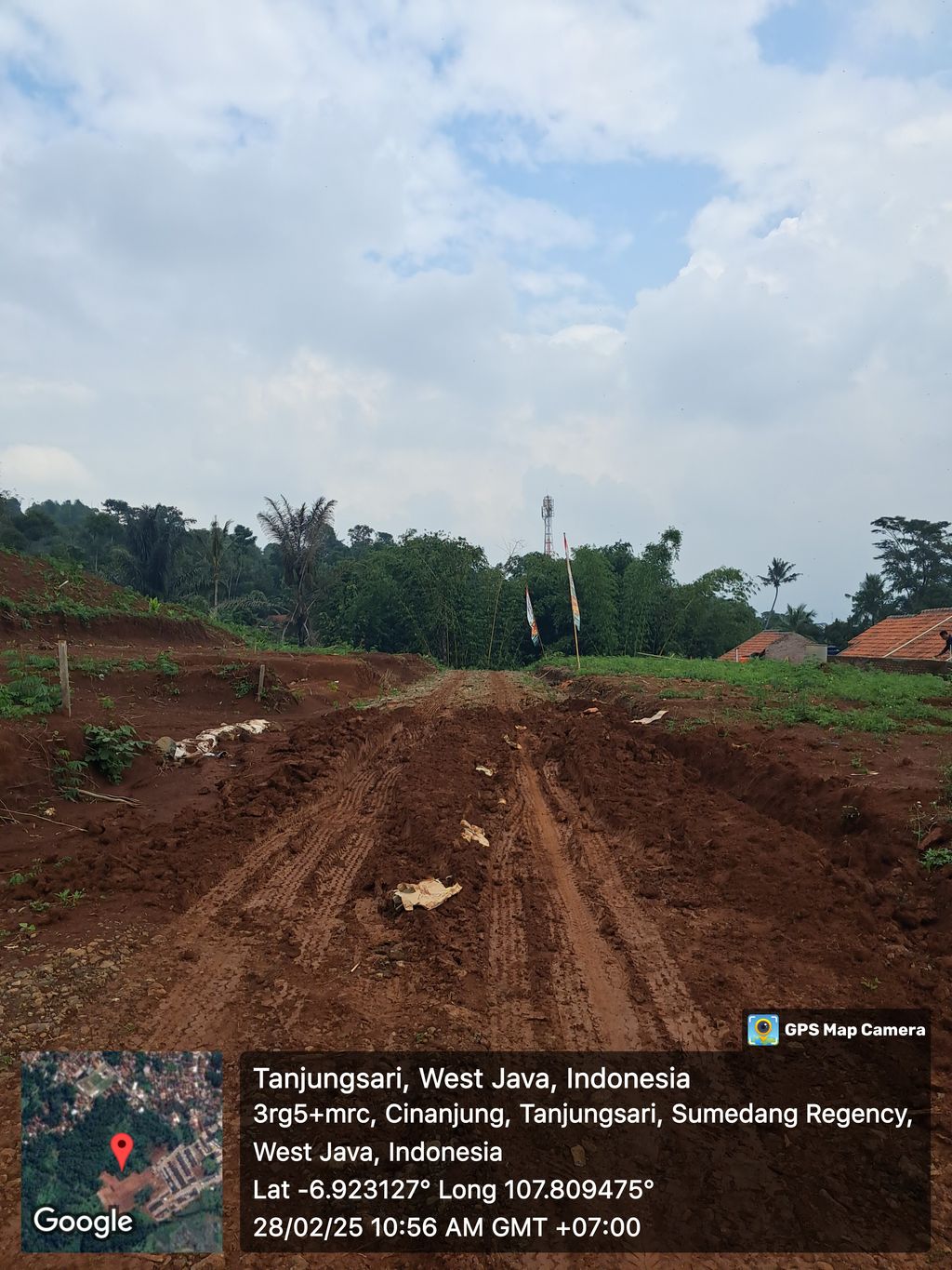 foto posisi tengah perumahan JAYAVAINDO ASRI PRIMA 3