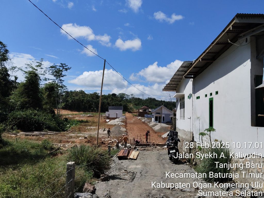foto posisi tengah perumahan KEMILING CENTER POINT