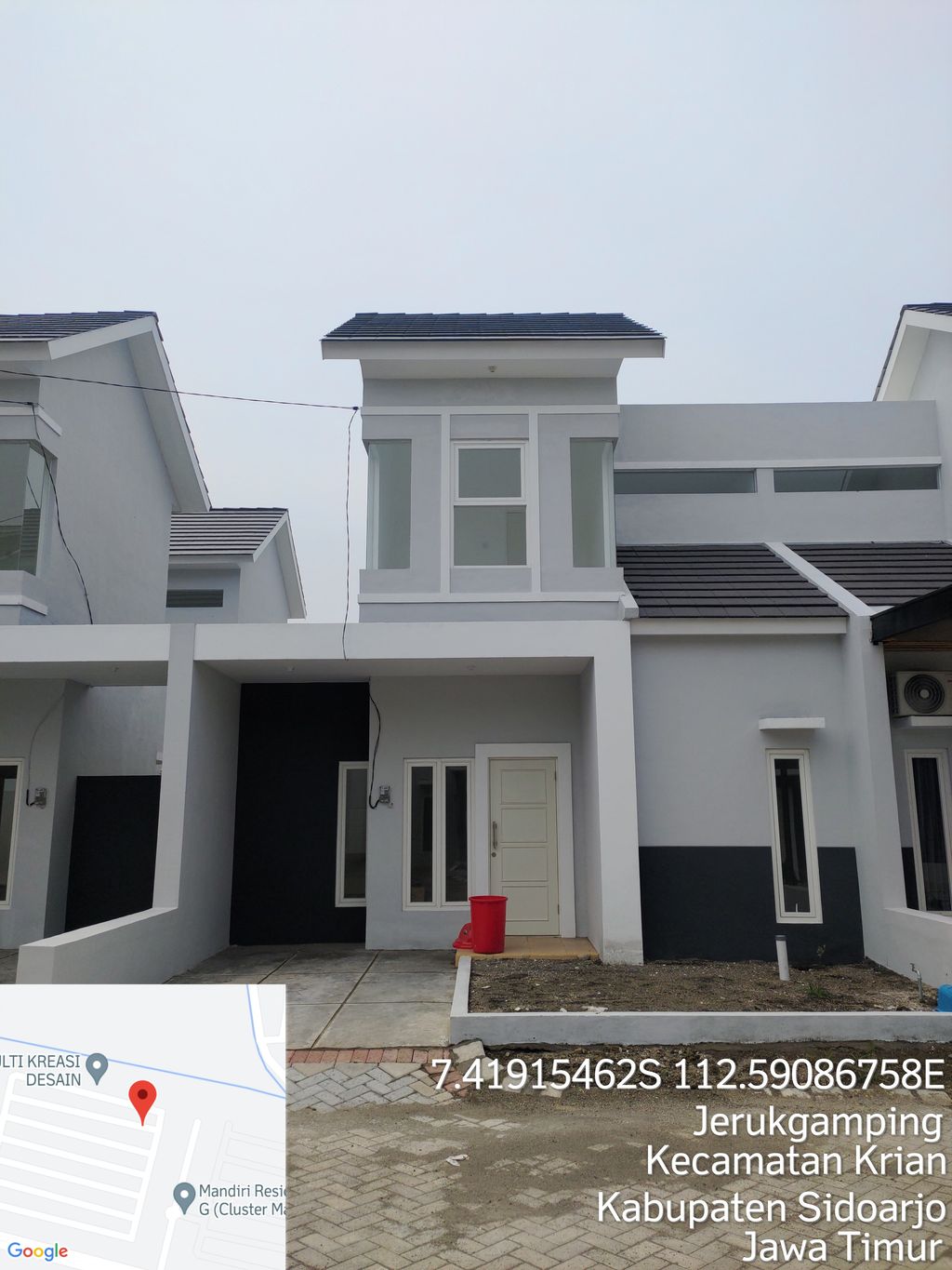 foto tampak rumah tipe IRIS (9) perumahan Mandiri Residence