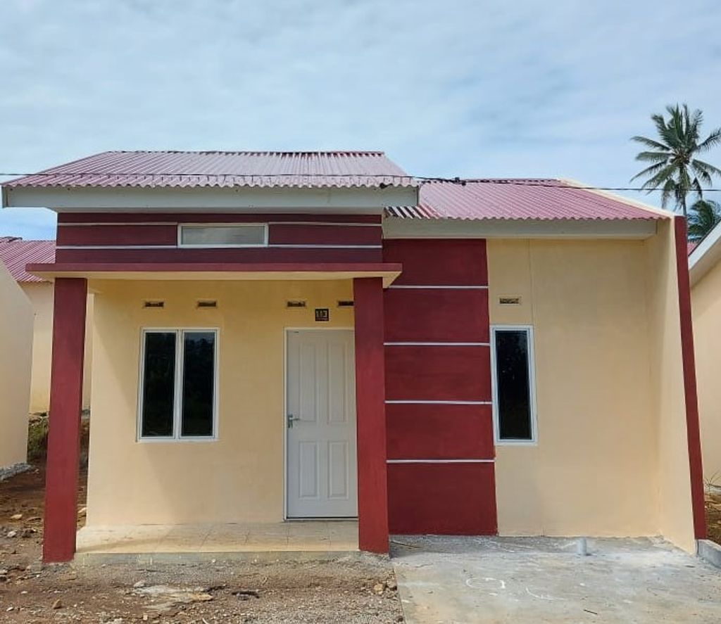 foto tampak rumah tipe RIZKY PANIKI RESIDENCE perumahan RIZKY PANIKI RESIDENCE