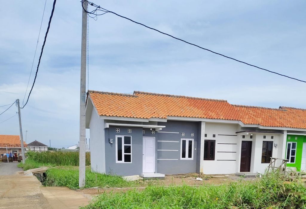 foto tampak rumah tipe subsidi perumahan GRIYA CEMARA ASRI 2