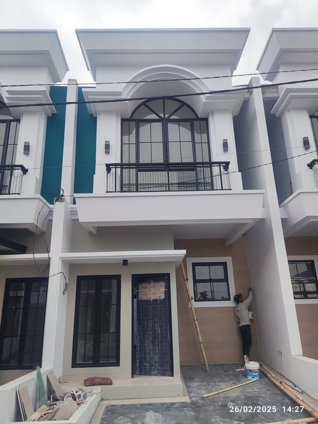 foto tampak rumah tipe 63 New Compact HC Classic (3KT) (733) perumahan G-Land Arcadia Buahbatu