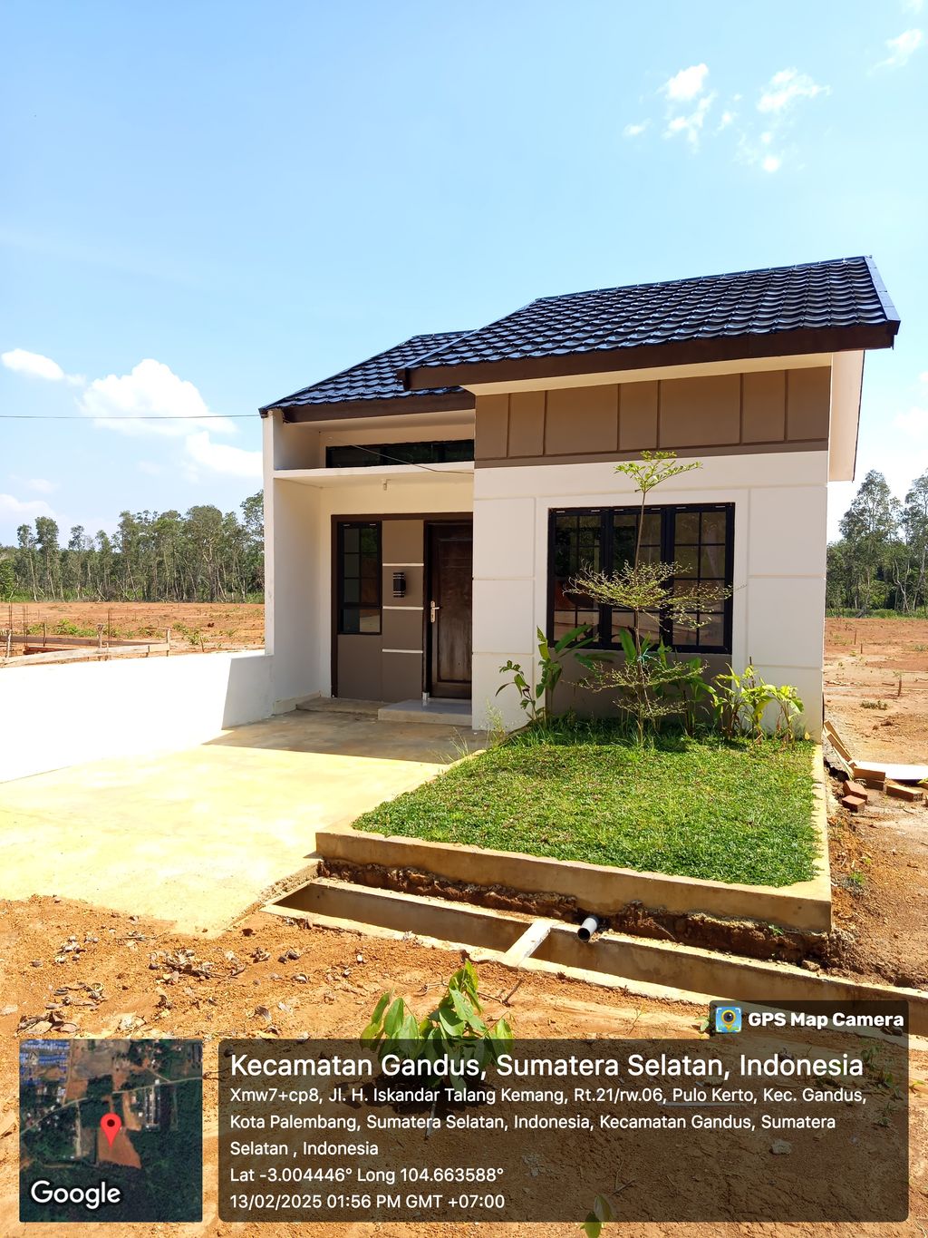 foto posisi tengah perumahan WANGSA PERMAI