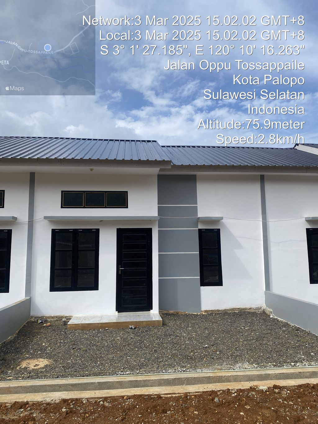 foto posisi tengah perumahan Green Murante Residence