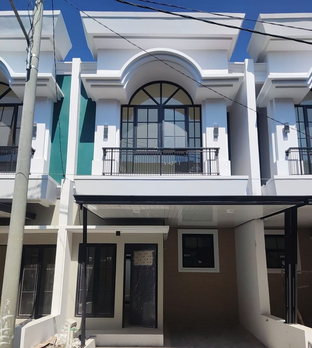 foto tampak rumah tipe 60 New Compact HC Classic (3KT) (321) perumahan G-Land Arcadia Buahbatu