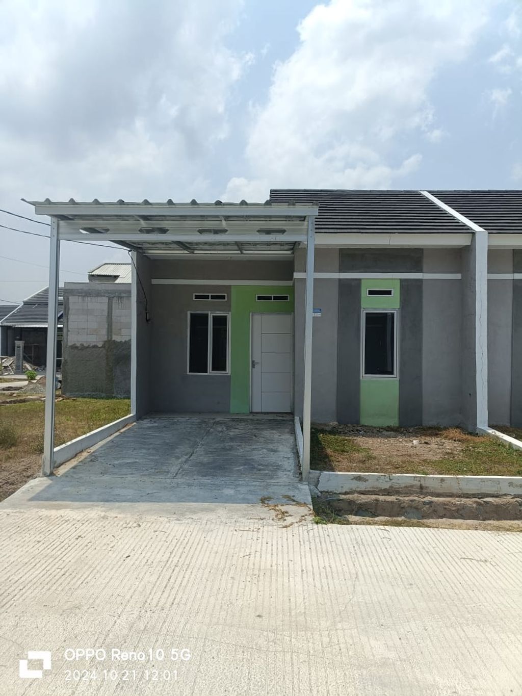 foto tampak rumah tipe 30/60 perumahan GRAHA TIRTAMULYA