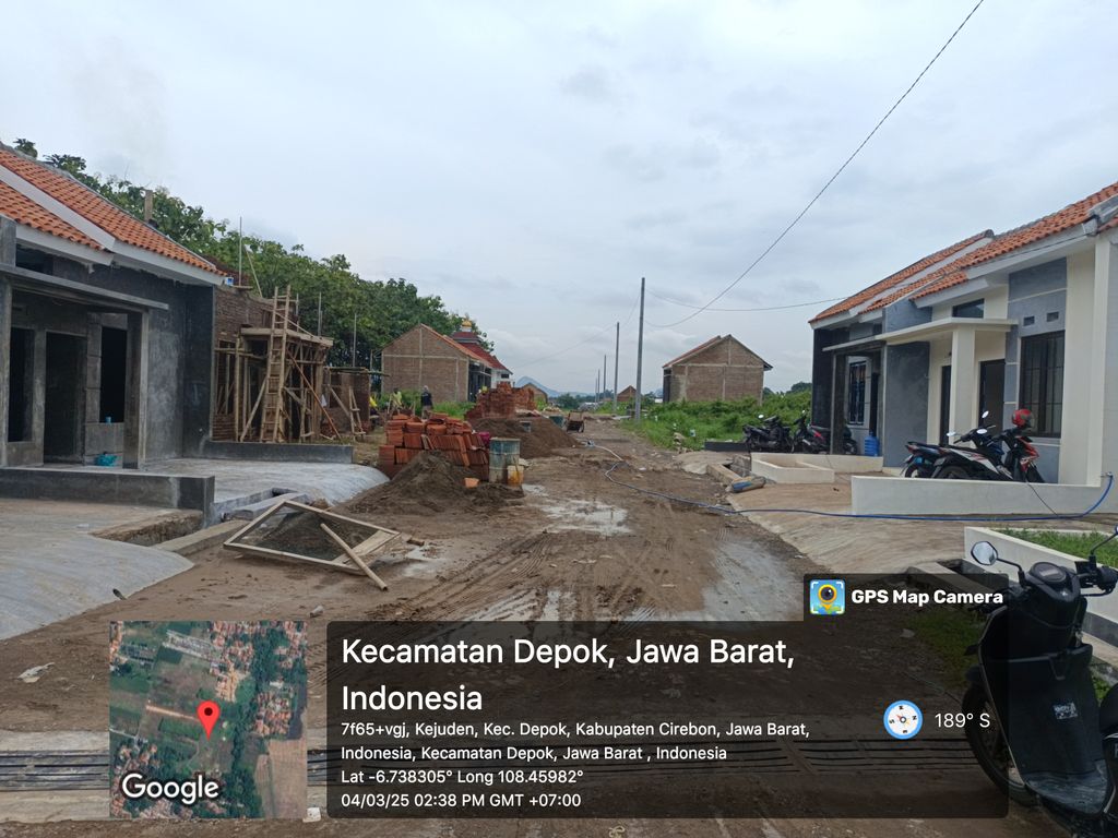 foto posisi tengah perumahan PURI JATI PERMAI KEJUDEN