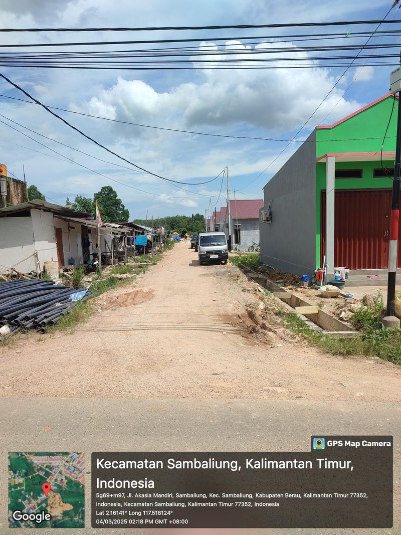 foto gerbang perumahan Akasia Village