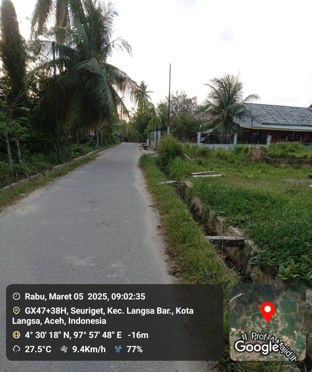 foto gerbang perumahan Griya Hasanah