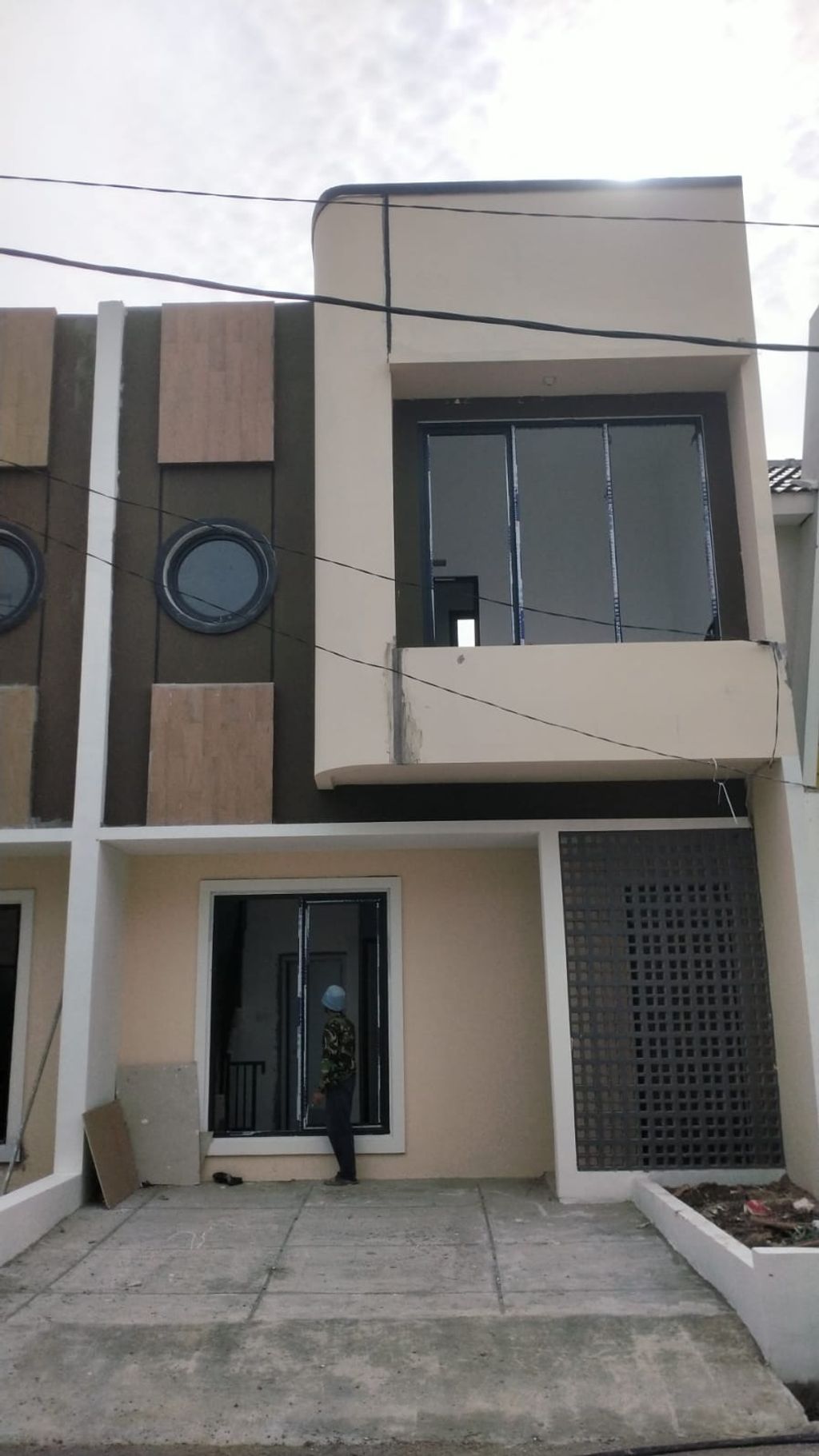 foto tampak rumah tipe 38 Compact High Ceiling (2KT)  (433) perumahan Griya Pataruman Asri 3