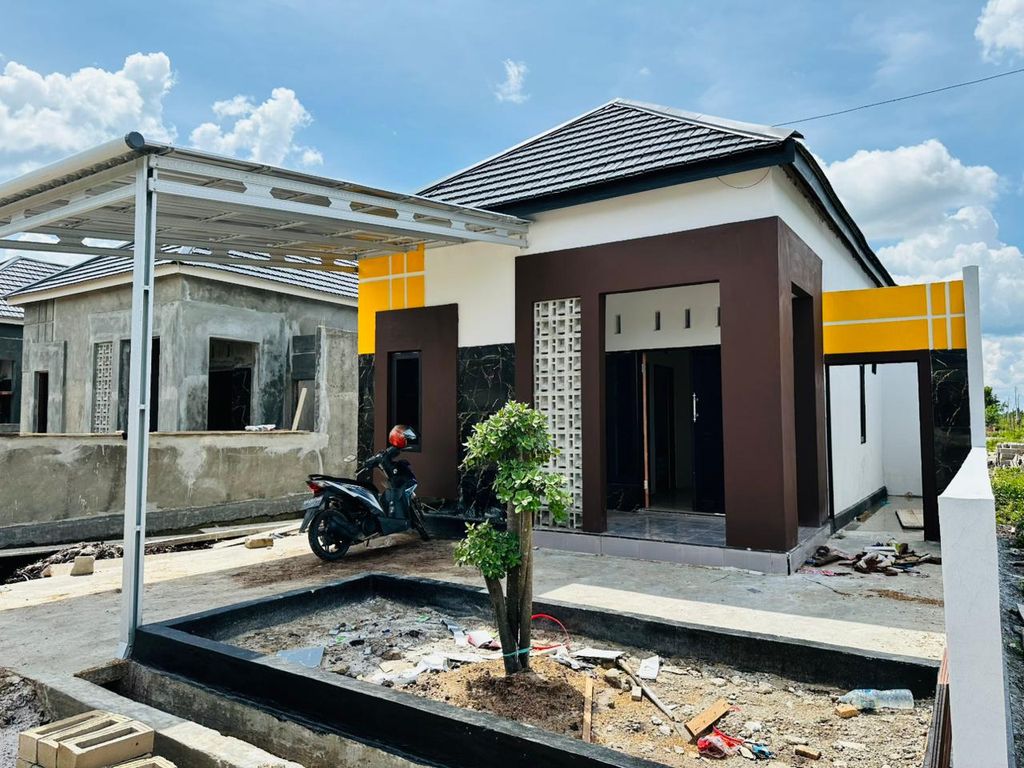 foto tampak rumah tipe 36 (2025) perumahan CITRA MANDIRI RESIDENCE TAHAP III TIDAR