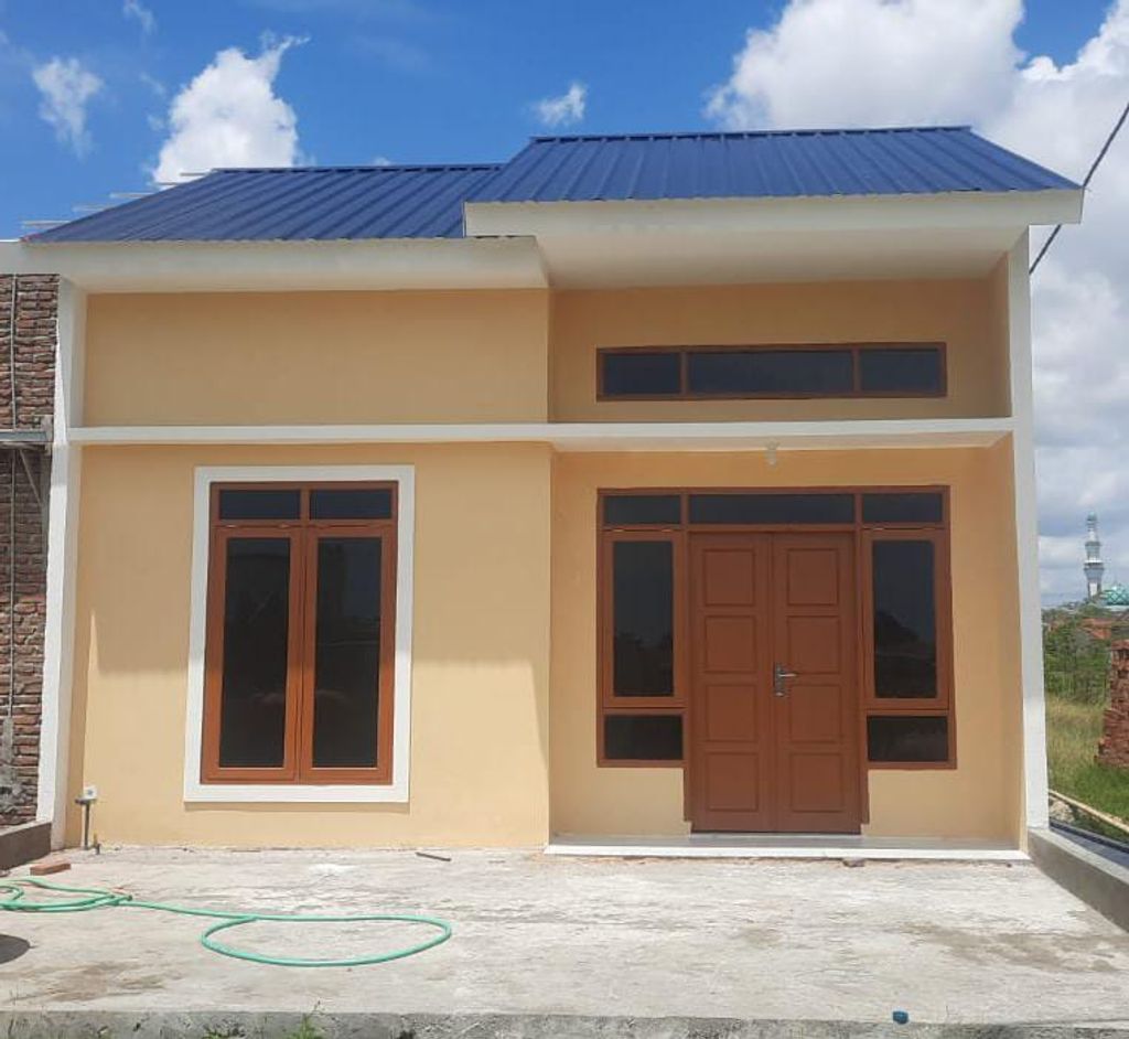 foto tampak rumah tipe 36 perumahan HILAL RESIDENCE