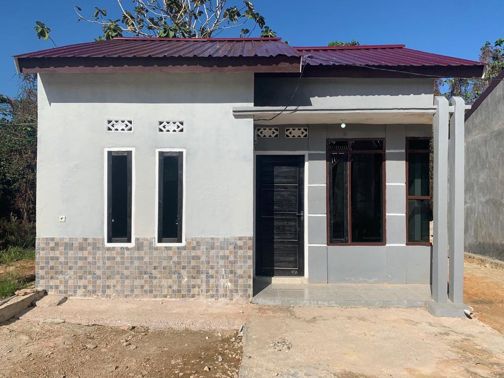 foto tampak rumah tipe 36 perumahan DENETA RESIDENCE 3
