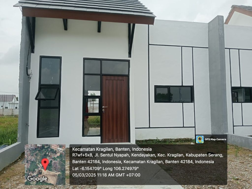 foto tampak rumah tipe 30/60 perumahan ABADI LAND