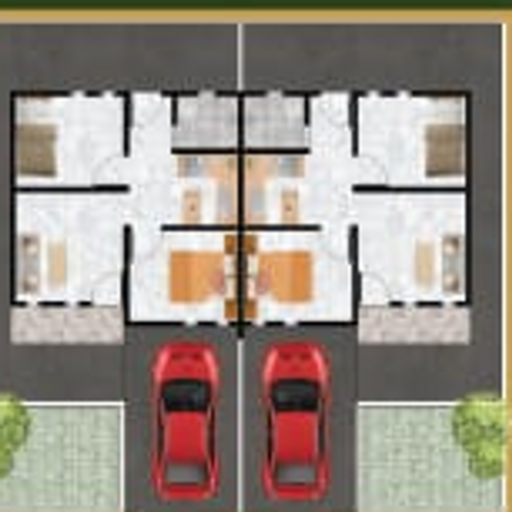 foto denah rumah tipe 36 perumahan NARENDRA RESIDENCE