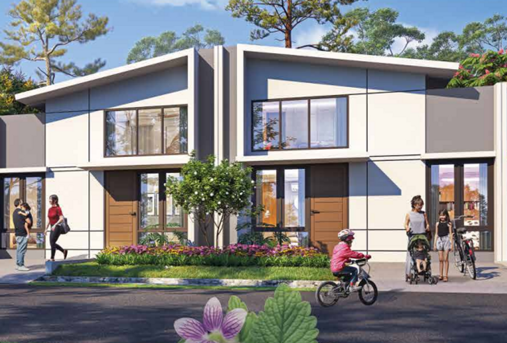 foto tampak rumah tipe N1 STD - STANDARD 96 perumahan PARK VILLE DAN GREEN VILLE (CITRA MAJA RAYA JO)