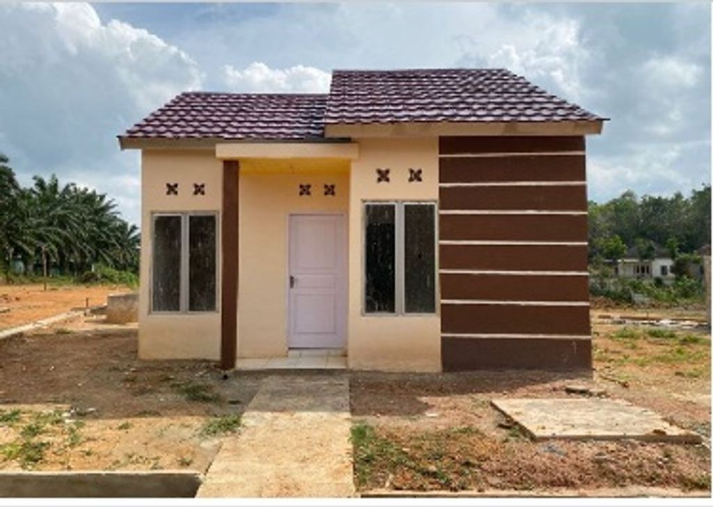 foto tampak rumah tipe 36/90. perumahan GRIYA BETUNG MANDIRI 2