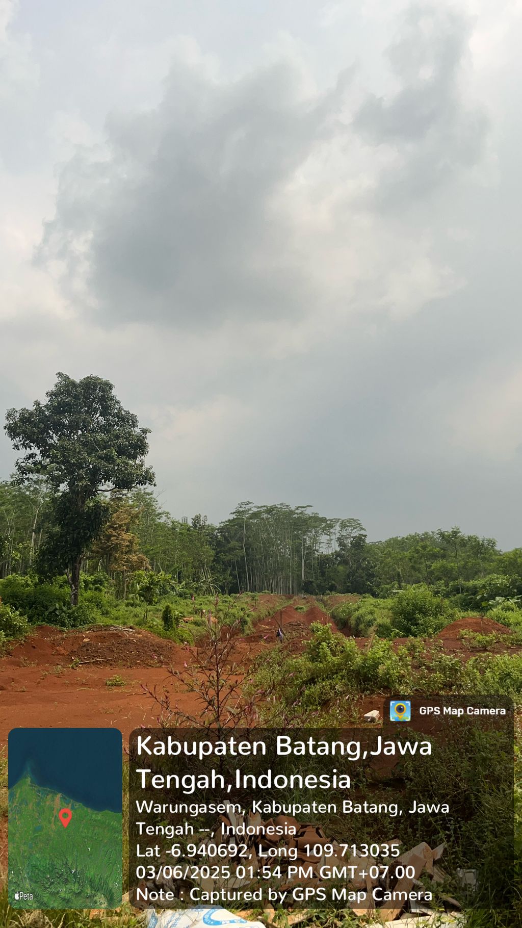 foto posisi tengah perumahan PERUMAHAN CANDI WANA MAS 2