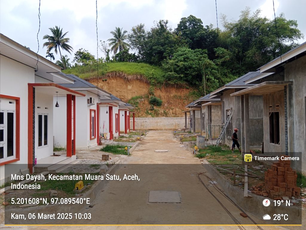 foto posisi tengah perumahan ANEUK NANGGROE RESIDENCE