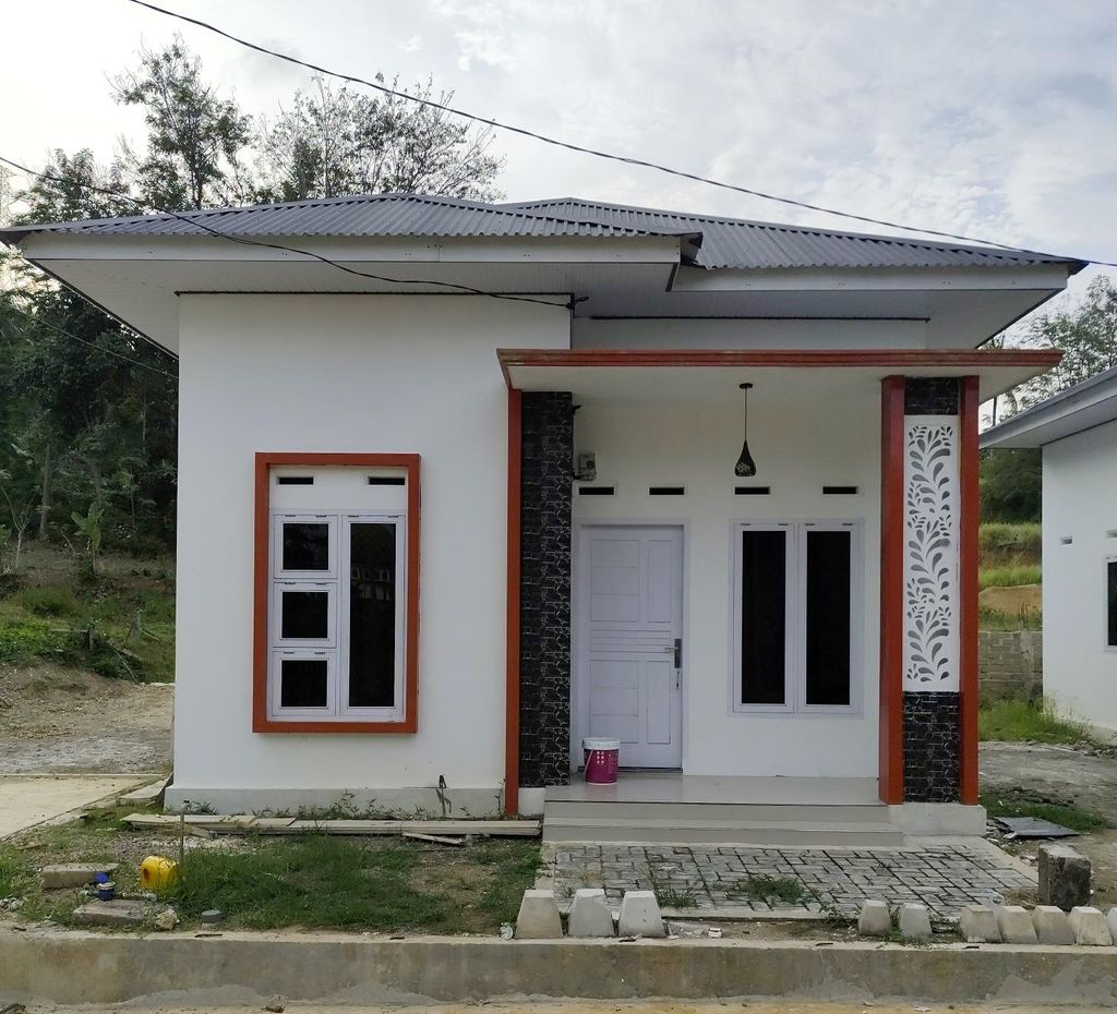 foto tampak rumah tipe 36 perumahan ANEUK NANGGROE RESIDENCE
