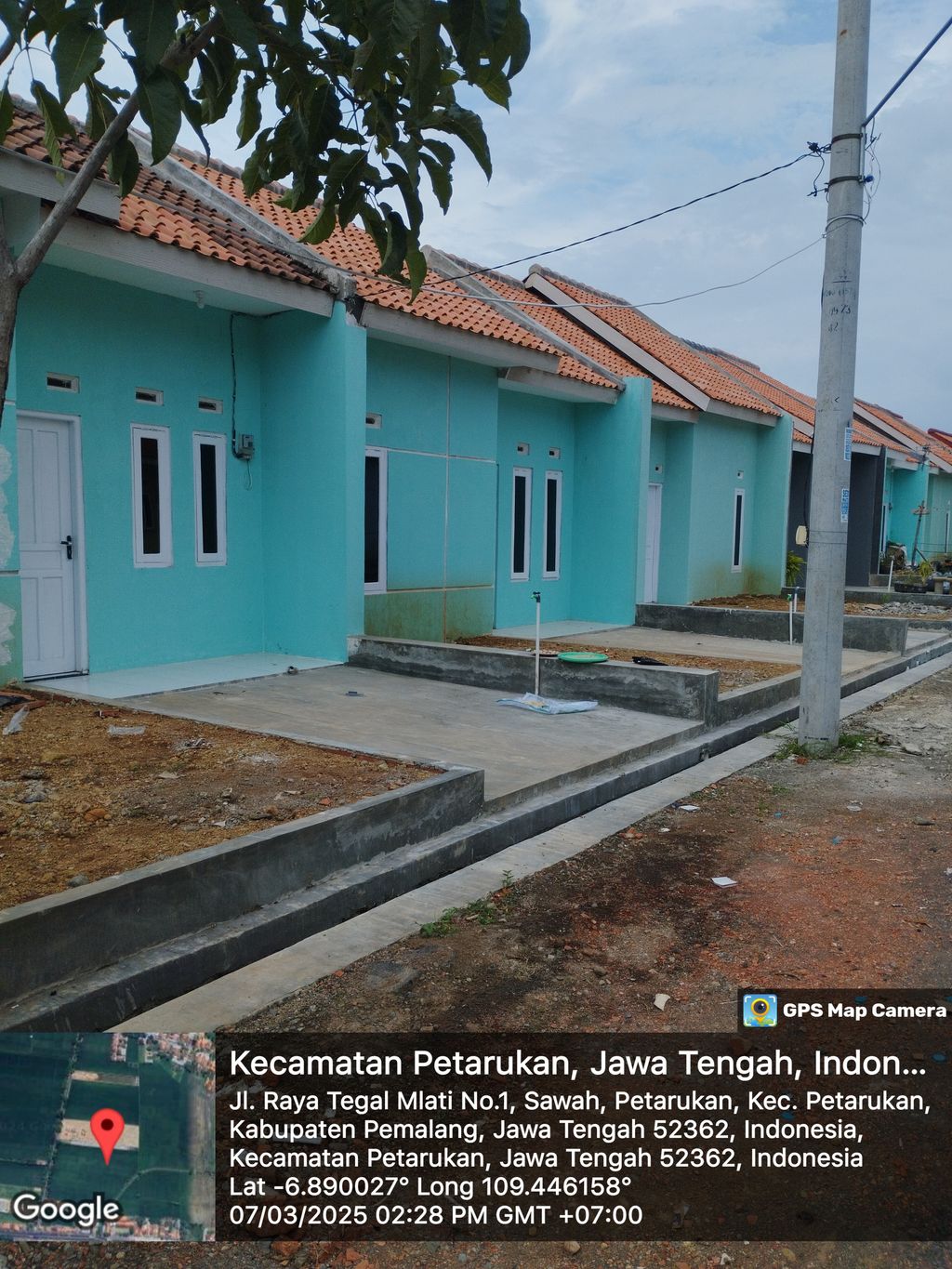 foto posisi tengah perumahan Permata Residence 2 tahap 2