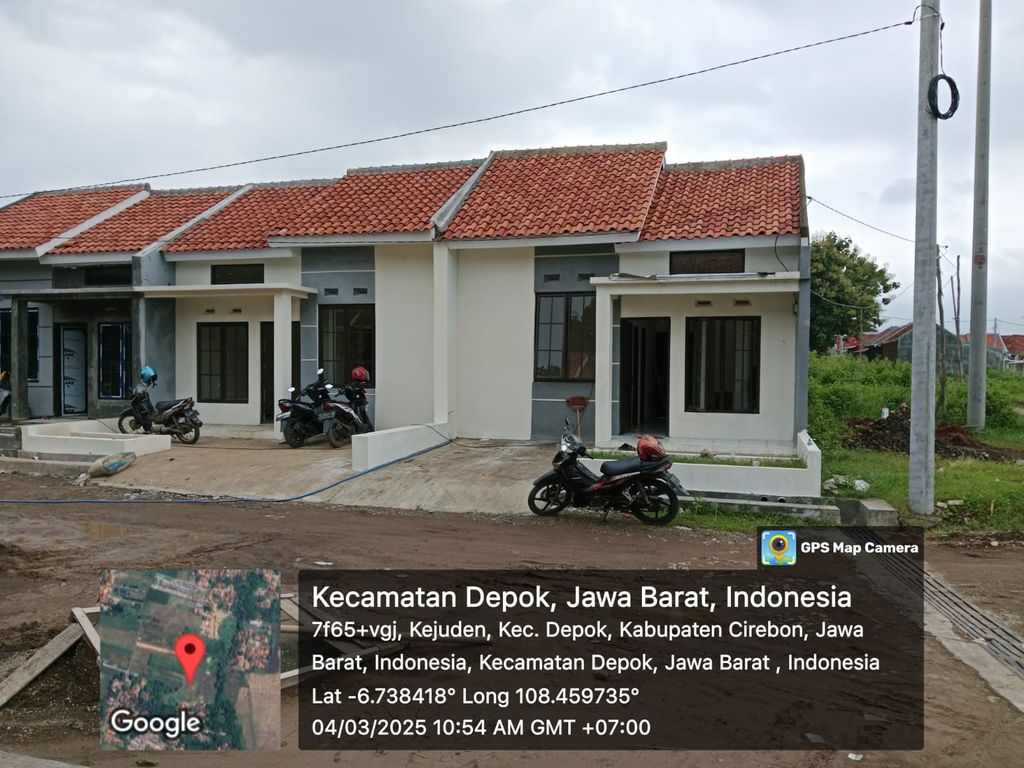 foto tampak rumah tipe Rumah subsidi perumahan PURI JATI PERMAI KEJUDEN