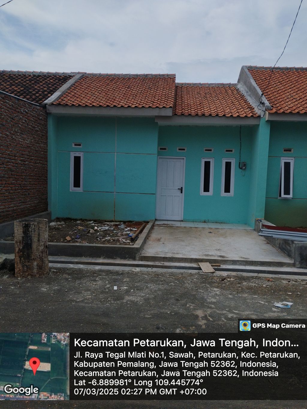 foto contoh rumah perumahan Permata Residence 2 tahap 2