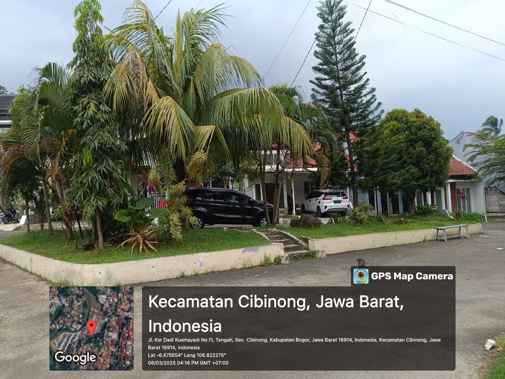 foto posisi tengah perumahan Cibinong Raya Residence