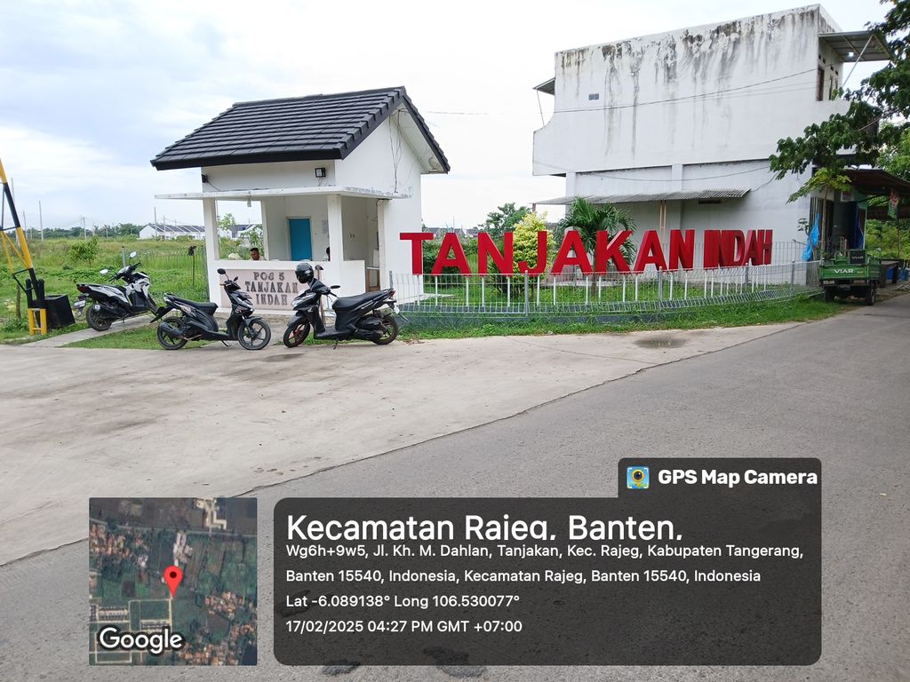 foto gerbang perumahan TANJAKAN INDAH BLOK M