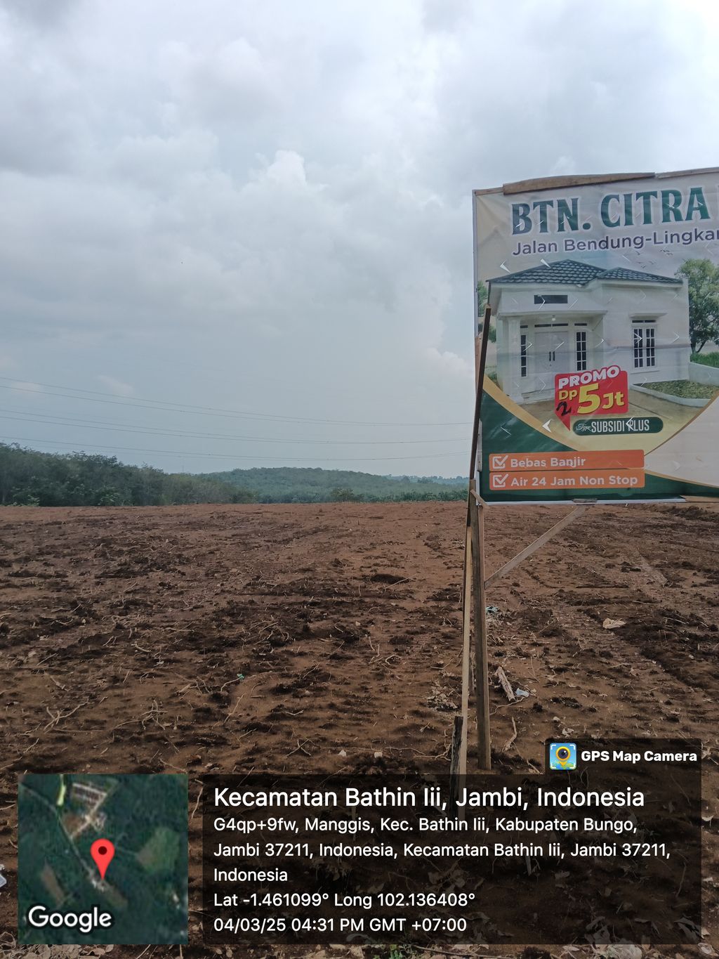 foto posisi tengah perumahan PERUMAHAN CITRA RESIDENCE 3