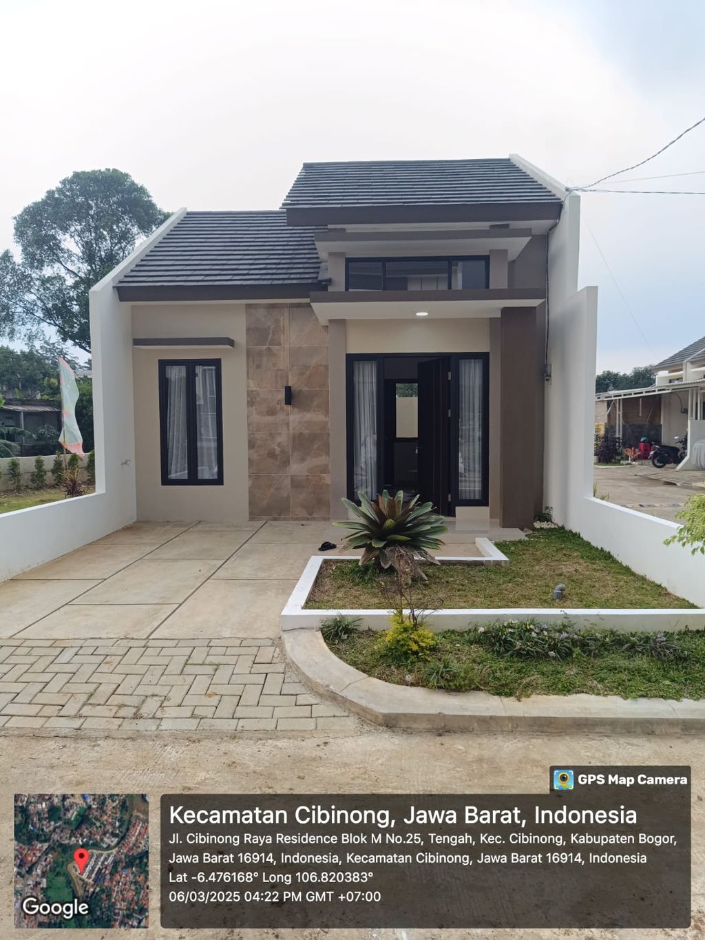 foto contoh rumah perumahan Cibinong Raya Residence