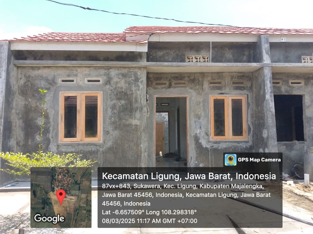 foto tampak rumah tipe 33/60 E1 NO 16 perumahan GRAND GANDU RESIDENCE