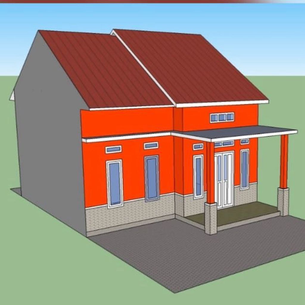 foto tampak rumah tipe 36/72 perumahan KOMPLEKS PERUMAHAN H. AHMAD LIMBANG PASAR TAROANG