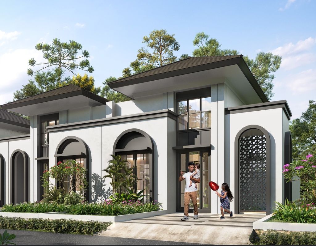 foto tampak rumah tipe Elena Y perumahan CITRAGRAND SENYIUR CITY SAMARINDA