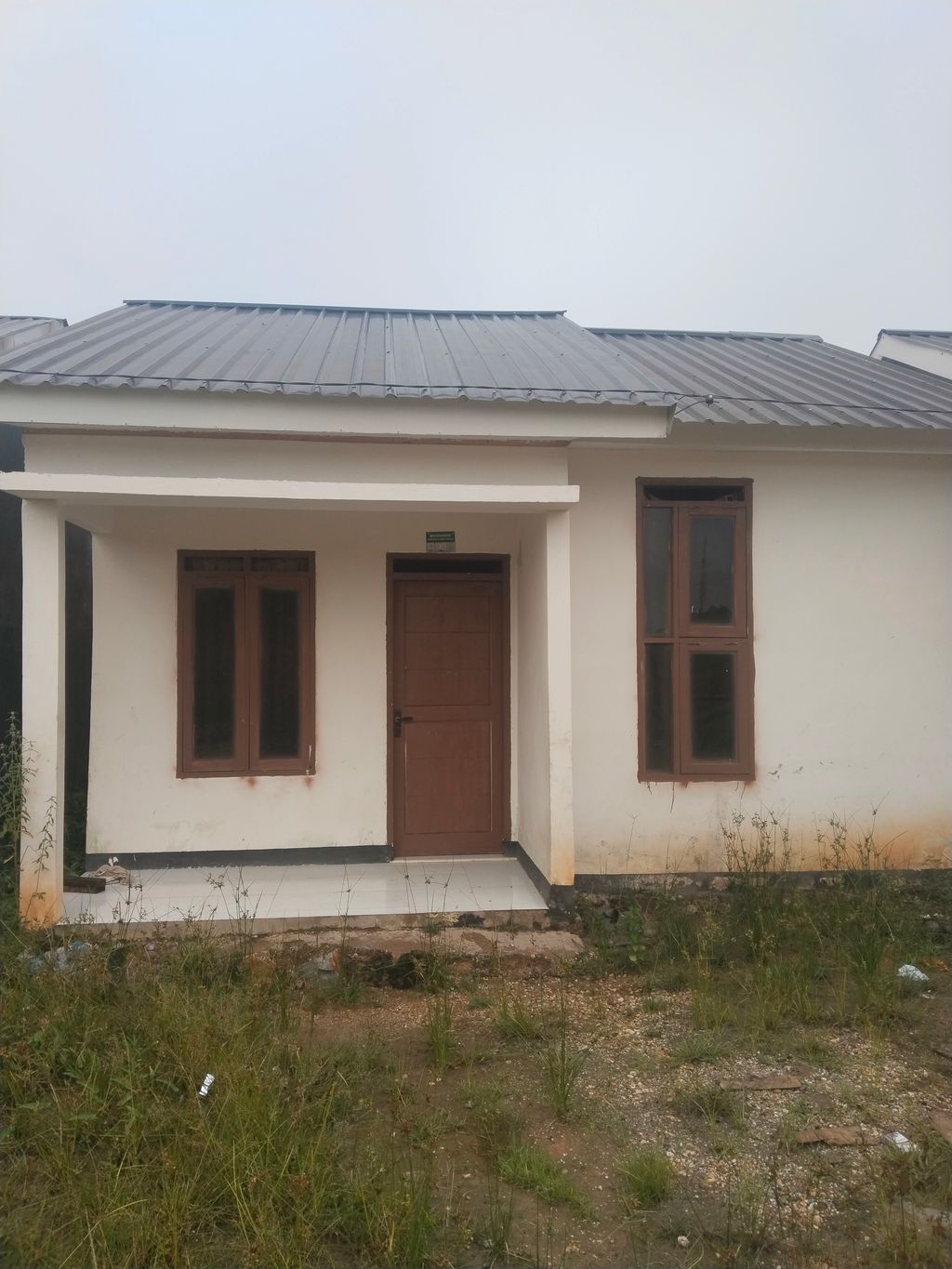 foto tampak rumah tipe 36 perumahan Bahtera Permai