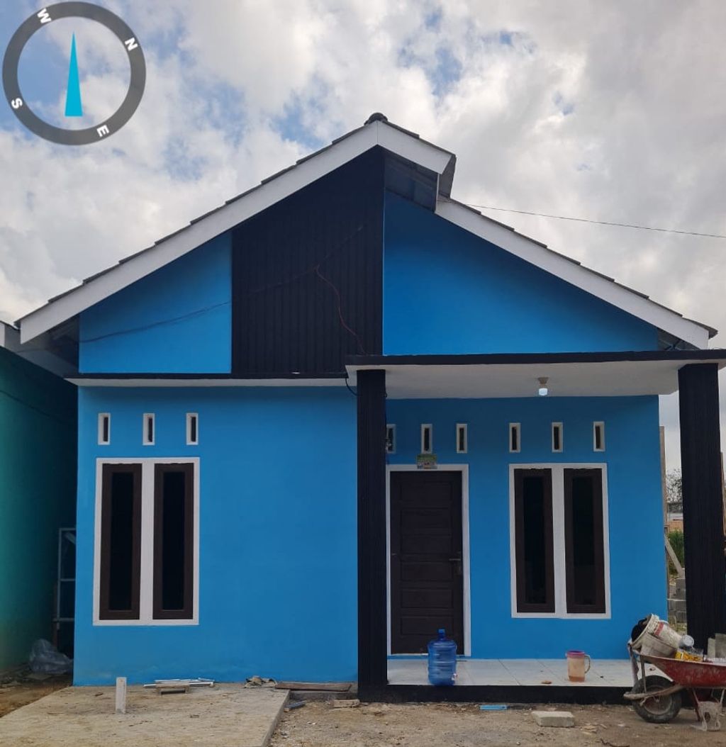 foto tampak rumah tipe 36 perumahan PERMATA RESIDENCE 8