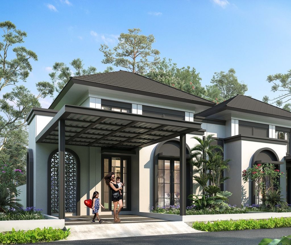 foto tampak rumah tipe Elena Z perumahan CITRAGRAND SENYIUR CITY SAMARINDA