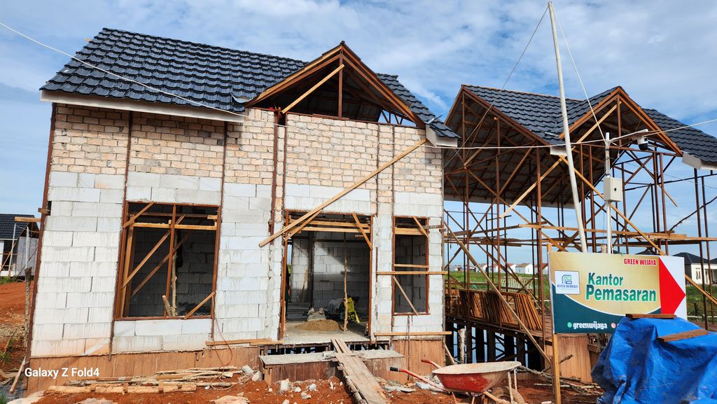 foto contoh rumah perumahan GREEN WIJAYA