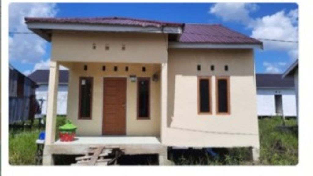 foto tampak rumah tipe 36 (2025) perumahan PURI PERAMUAN INDAH