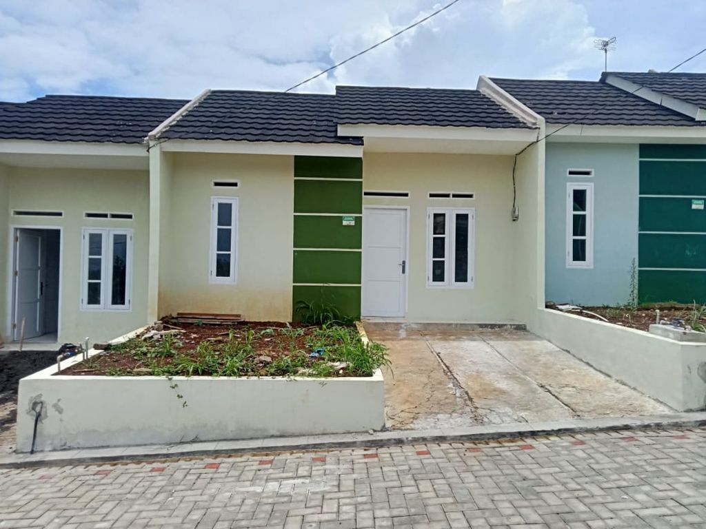 foto tampak rumah tipe 36/60 perumahan Bumi Mutiara Indah 7